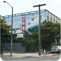 Mural at 1601 Turk Street in San Francisco's Western Addition